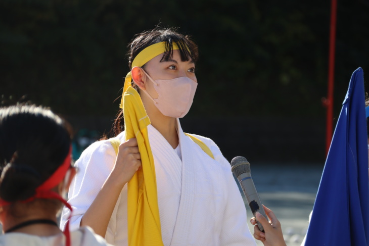 捜真女学校の体育祭の様子