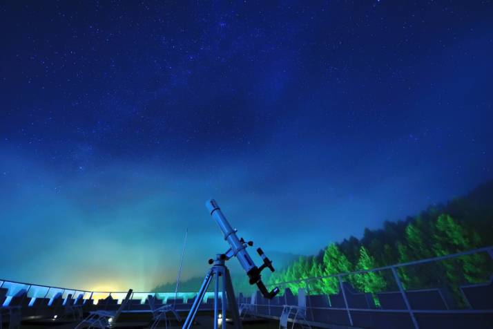 芦別温泉スターライトホテルのスターウォッチング