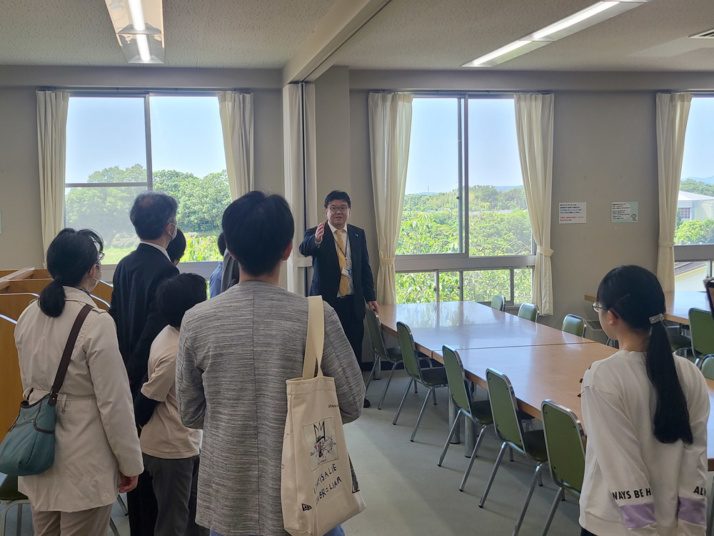 滝川第二中学校・高等学校の学校説明会の様子