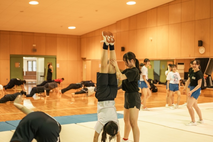 玉川聖学院中等部・高等部の部活動の様子