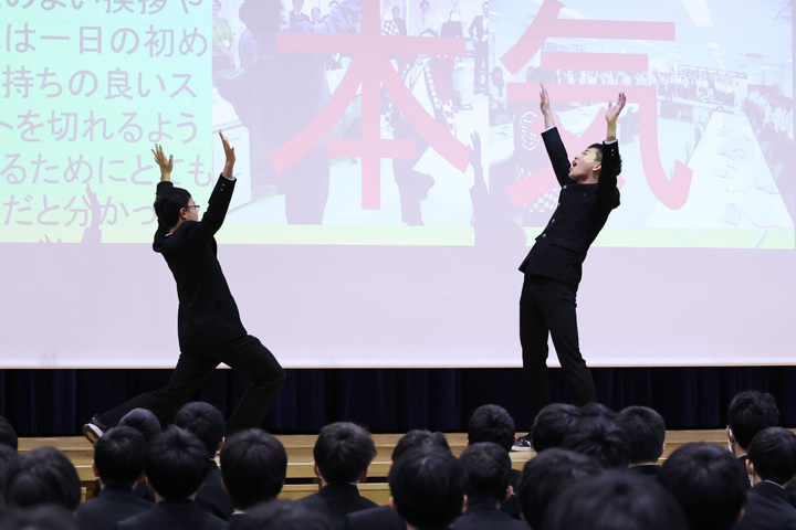 東京都市大学付属中学校・高等学校のキャリア・スタディの様子