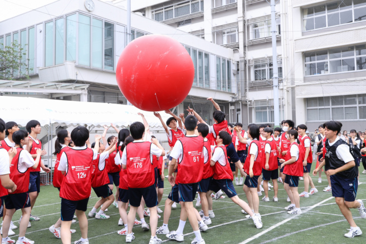 東京都市大学等々力中学校・高等学校の体育祭