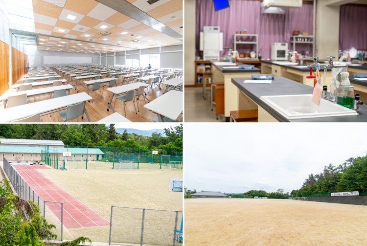 東大寺学園中・高等学校の校内風景