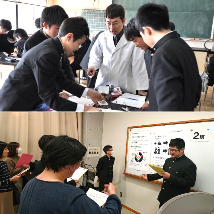 東海中学校の授業風景