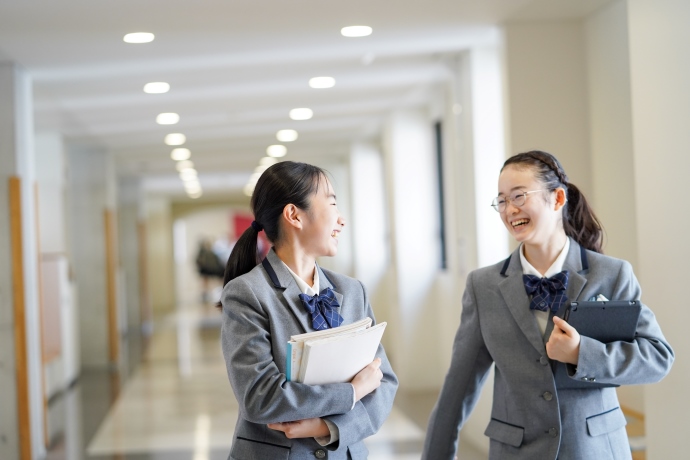 山脇学園中学校高等学校の生徒の雰囲気